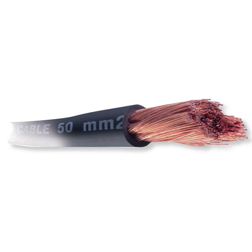 Startkabel Radaflex 25 mm², svart